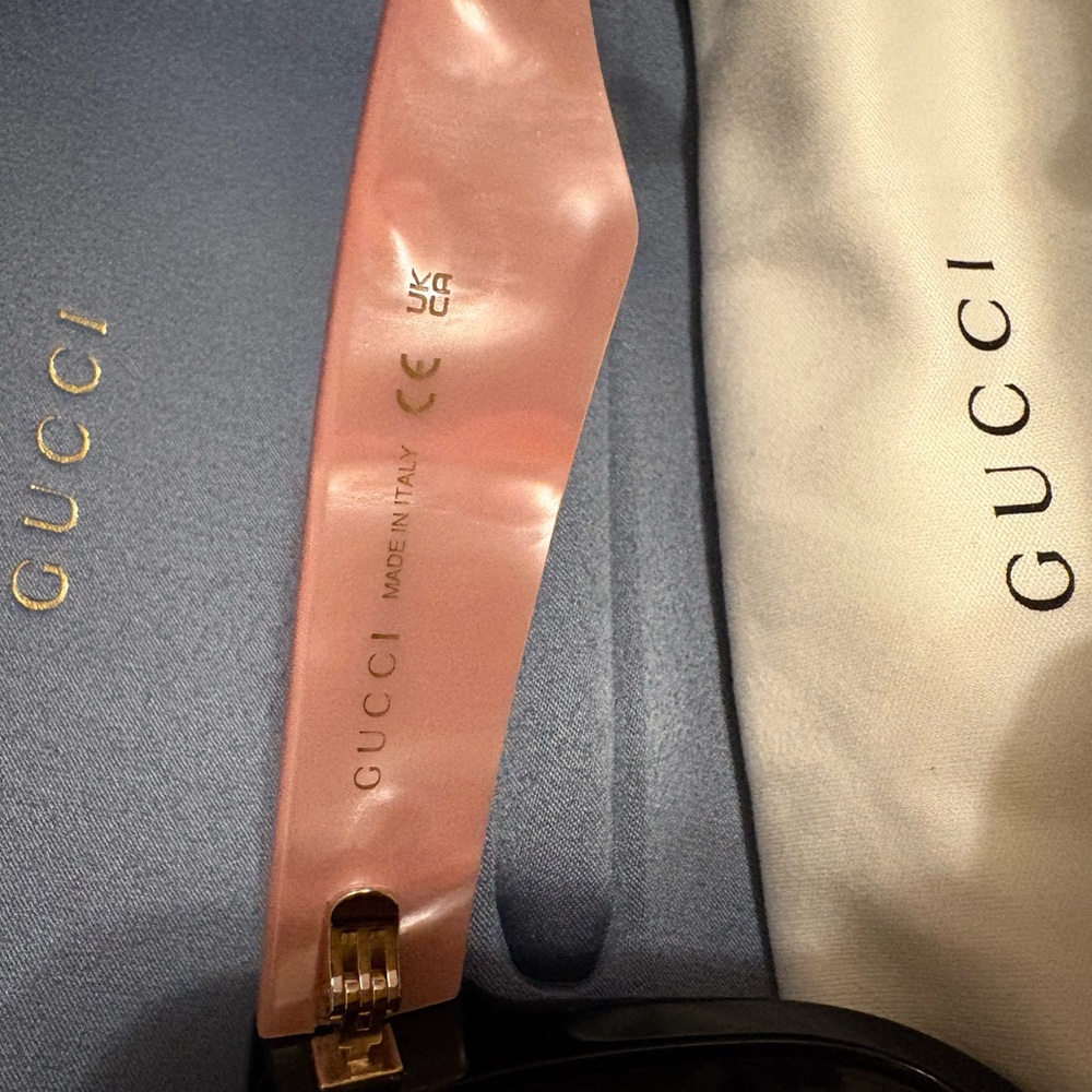 Gucci Sunglasses Pink&Black - Picture 4 of 6
